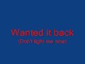 Breaking Benjamin - Blow Me Away - Lyrics
