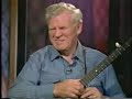 David Holt Interview:  Doc Watson guitar style Beaumont  Rag