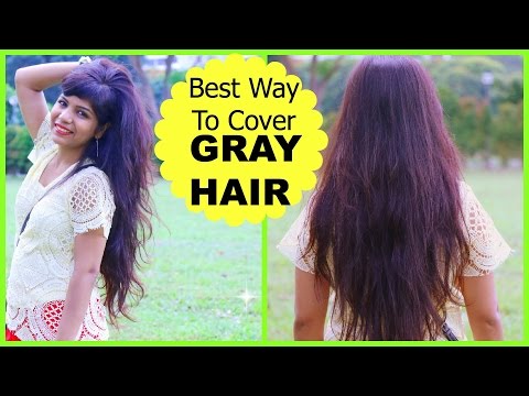 how to dye gray hair naturally