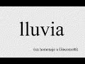 Lluvia