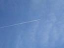 Chemtrail over Denver, Colorado Chemtrail over Denver, Colorado