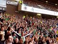 Hibs fans signing lets all do the hibees bounce at ibrox