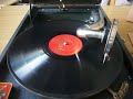 Grammophone Playing Zarah Leander  Der Wind hat mir ein Lied