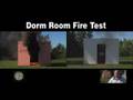 Dorm Room Fire Test  www.DormRoomFire.Com