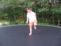 Hunter on Trampoline on Cape 2009