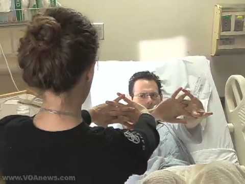 Cancer Patients Practice Yoga in New York Hospital
