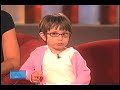 Kassie Cucchiella kicking some monster butt on Ellen