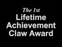 alan howarth, two time academy award winner, music composer for john carpenter's films, and hollywood sound design expert, receives the 1st lifetime achievement claw award from terror film festival at this year's festival.
