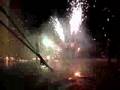 Besalu. Focs al sopar medieval.