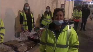 Food table in Tallaght