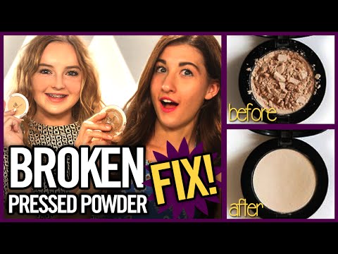 how to fix broken powder