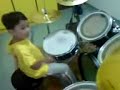 Boulevard of Broken Dreams by 6 years old Zidann on drums