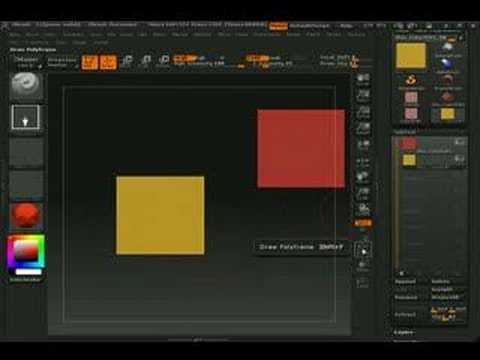 how to apply different materials in zbrush