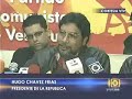 Chavez arremete contra PPT y PCV