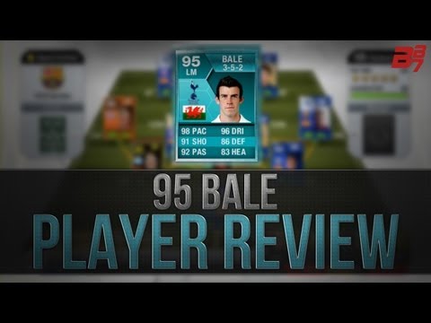 FIFA 13 Ultimate Team | Player Review | 95 BALE PLAYER CARD