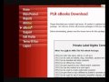 Master Resell Rights website PLR content heaven