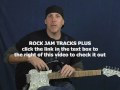 How to play rock blues lead guitar solo with Natural Minor scale lesson part2