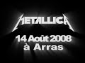 concert de metallica à arras   reportage france 3