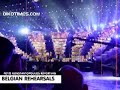 Rehearsals Eurovision 2006 Belgium Kate Ryan