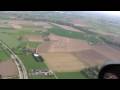 Helikopter rond vlucht boven maaseik & aldeneik (B)