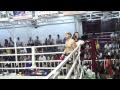 Jeremy (Tiger Muay Thai) scores a 1st round KO at Bangla Stadium