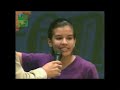 La niña  que le quitó el micrófono a Chávez