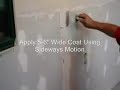 Overcoating Tape on Drywall on a Butt Joint