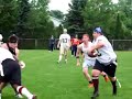 fat kid juke on a college D1 football player fat kid juke on a college D1 football player