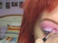 JEM 80's Inspired Makeup Tutorial Halloween Pink Rocker