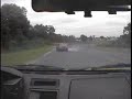 MR2 punted by RX7