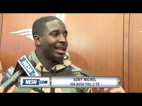 Video: Sony Michel on impressive performance in Patriots' win over Chiefs