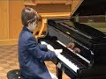 Jeffery age 10 Beethoven Sonata in G Maj. Op. 49 #2