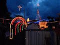 Xmas Lights 2 music  Auckland NZ 08