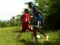 Boys Playing Soccer on the Raymond Land Boys Playing Soccer on the Raymond Land