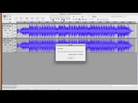 how to isolate vocals from a song using garageband