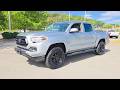 Used 2023 Celestial Silver Metallic TOYOTA SR5 Double Cab 5' Bed V6 AT video 1