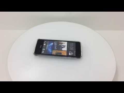 HTC One mini Hartsilikon Schutz Hülle Handytasche S-CASE Cover transparent NEU