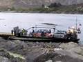 car and bike ferry at isle of skye