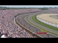 the winner of this race, dan wheldon, was involved in the huge 15 car crash at las vegas motor speedway on october 16th, which caused him to get airborne and fly into the catch fence, with the cockpit area taking most of the impact. he was taken to a hospital, where medicals attempted to save his life. but he was later ultimately pronounced dead in the hospital. he passed away from severe internal injuries and it was impossible to save his life. the drivers that managed to avoid the crash remained at the speedway later arranged a 5 lap tribute drive to honour the death of dan. rest in peace, it's a sad day for the racing world. full race of the 100th anniversary indy 500 from indianapolis motor speedway. round 5 of the 2011 izod indycar series. points of interest: 7:10 - ''start your engines'' 14:30 - race start 2:13:57 - final lap 2:22:10 - milk 2:32:28 - kissing the bricks