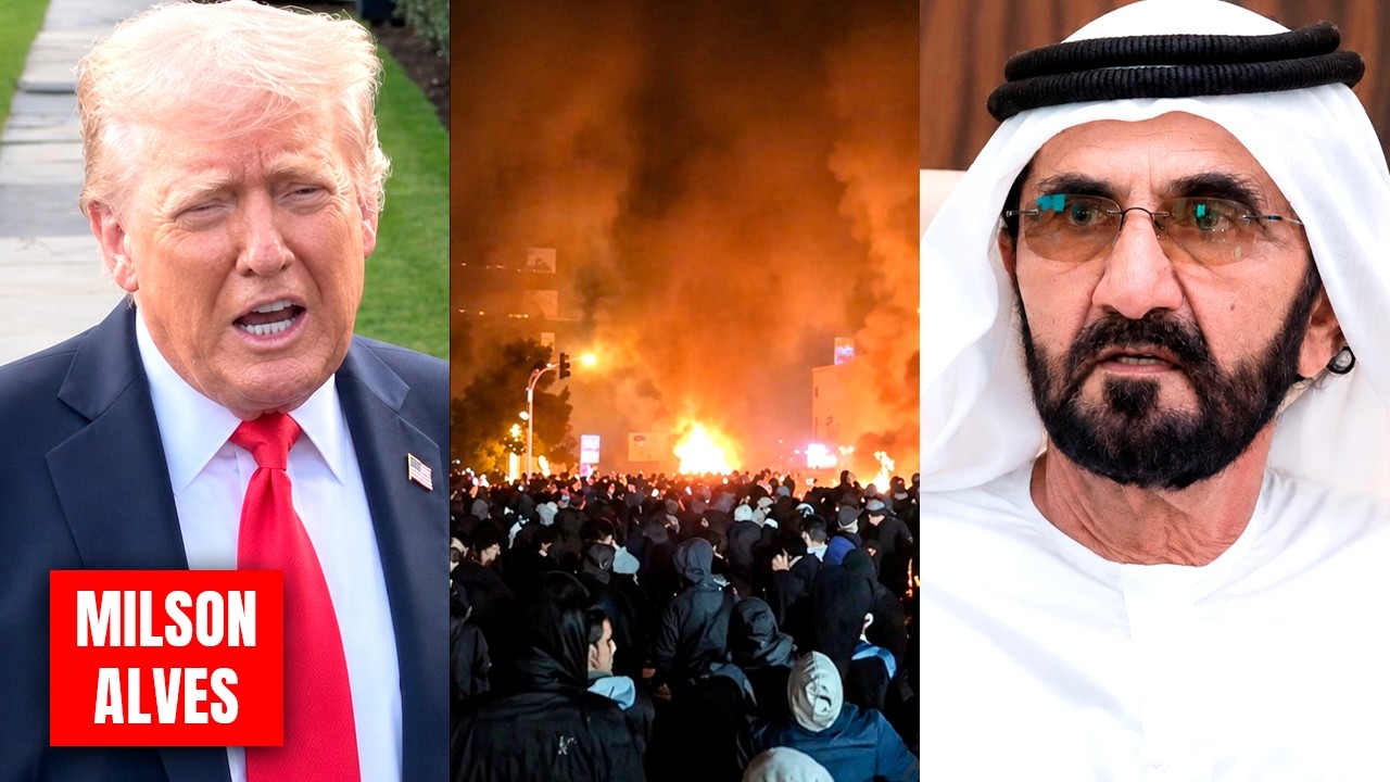 ÚLTIMAS: Emirados acabam ordenar EVACUAÇÃO no IRÃ e Trump reage