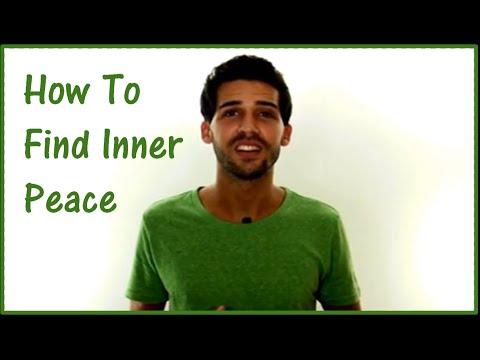 how to discover inner peace