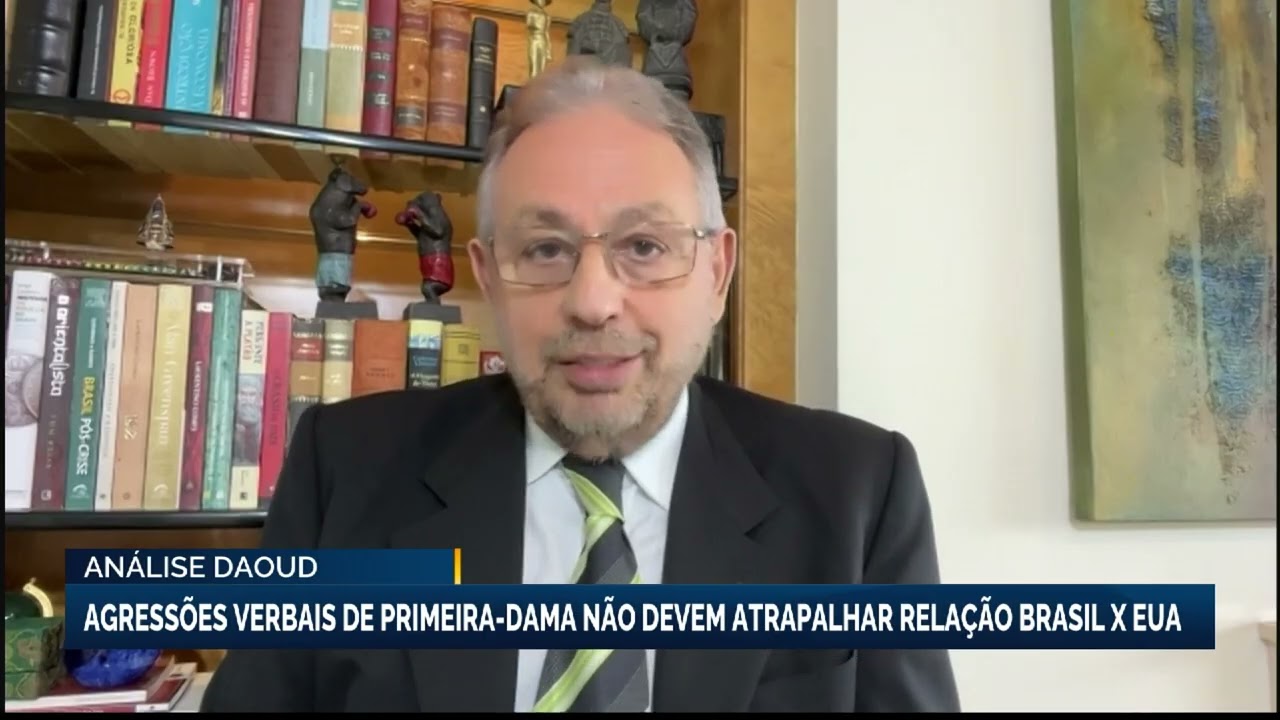 Análise Daoud: Agressões verbais de primeira-dama não devem atrapalhar relação Brasil x EUA