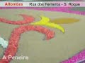 Recorrido visual polas alfombras do Corpus de Ponteareas
