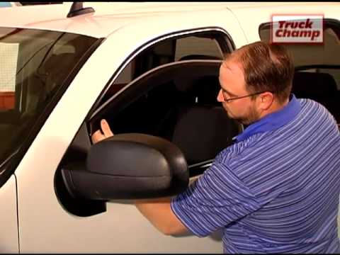 how to apply vent visors