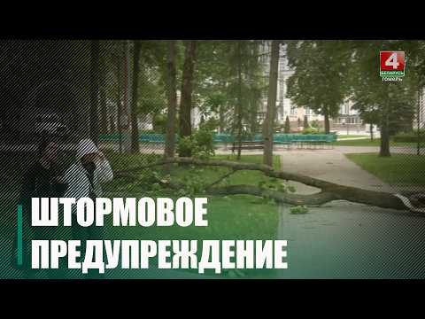 Оранжевый уровень опасности объявлен на Гомельщине 18 августа видео