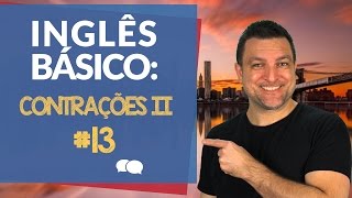 Aula de ingles Basico 13 - Contrações II