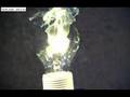 High speed camera, light bulb