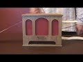 Teanola Hand Cranked Music Box, Street Organ Music Box Teanola Hand Cranked Music Box, Street Organ Music Box