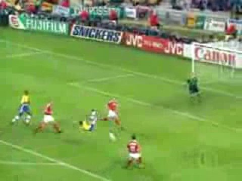Cuartos de final, Dinamarca 2 - 3 Brasil, Mundial Francia 98
