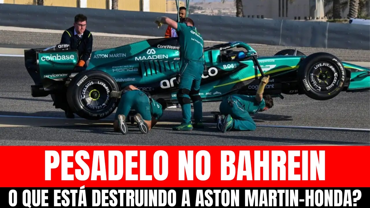 CRISE NA ASTON MARTIN? O pesadelo da Honda nos testes de 2026